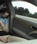 【車内オナニーadaruto熟女動画】ドライブ中に車の中でオッパイを曝け出し自慰行為する高身長の変態人妻さん！